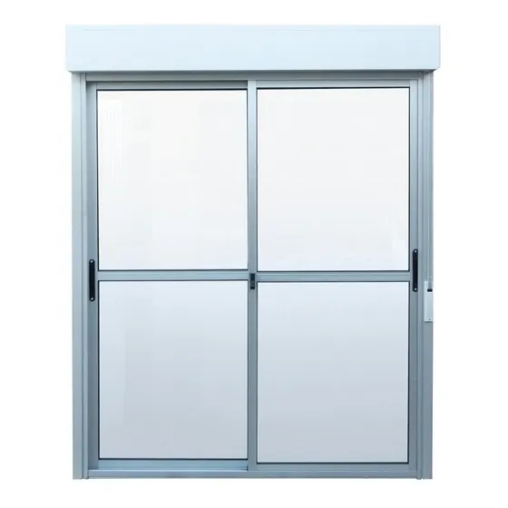 Puerta Ventana De Aluminio 150 X 200 Con Cortina De Enrollar