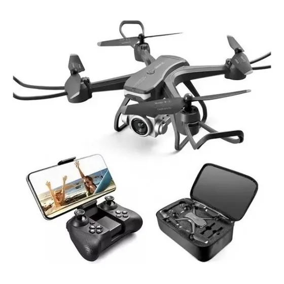 Dron Cámara Dual V14 Con Bolso 2 Baterías Y Accesorios