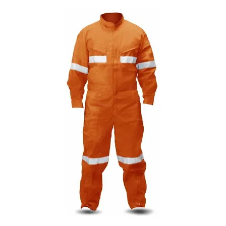 Overol Poplin Con Reflectantes Naranja Blackbull Naranja Xl