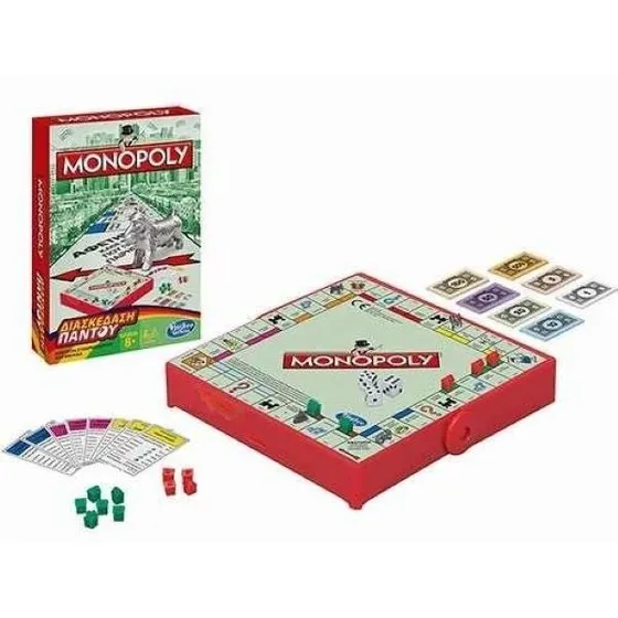 Juego de viaje Monopoly Grab & Go - Hasbro B1002