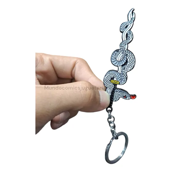 Llaveros Demon Slayer Katanas Metálico 10cm Con Gancho