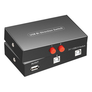 Usb Divisor Compartir Conmutador Impresora 2 Puertos Switch Usb Divisor Compartir Conmutador Impresora 2 Puertos Switch