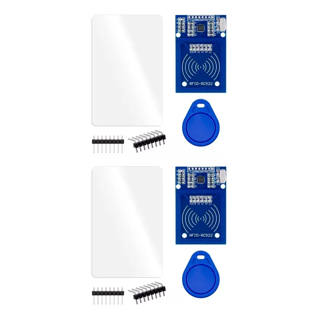 2 Kits Modulo Lector Rfid Rc522 Llavero 13.56mhz Pic, Avr