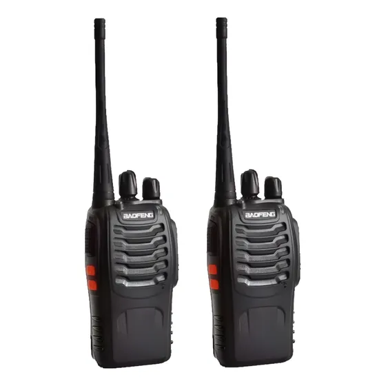 Kit 2 Radios Comunicador Recargables Walkie Talkie