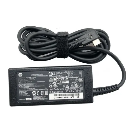 Cargador Mqualit Para Hp Spectre X360 65w 20v 3.25a Tipo C