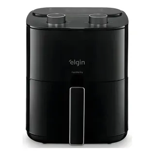 Fritadeira Air Fryer Facilita Fry 3,5litros Preta Elgin Preto 220v