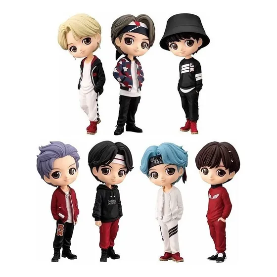 7 Unidades/set Bangtan Boys Grupos Figuras De Acción Bts Jug