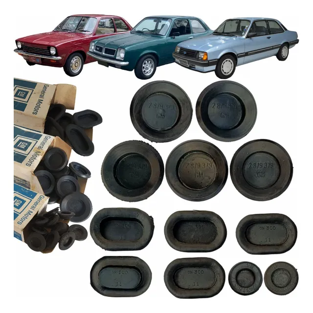 Borracha Tampão Dreno Porta Mala Chevette Original Gm
