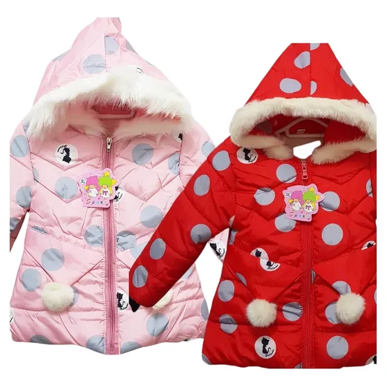 Camperas Infantiles. Abrigo, Forradas, Capucha!