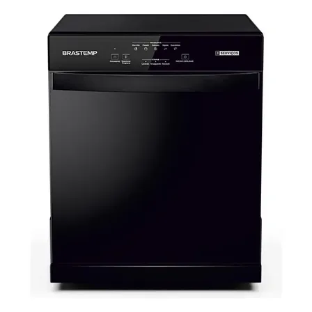 Lava Louças Brastemp 8 Serviços Preta - Blf08ae Cor Preto 127v