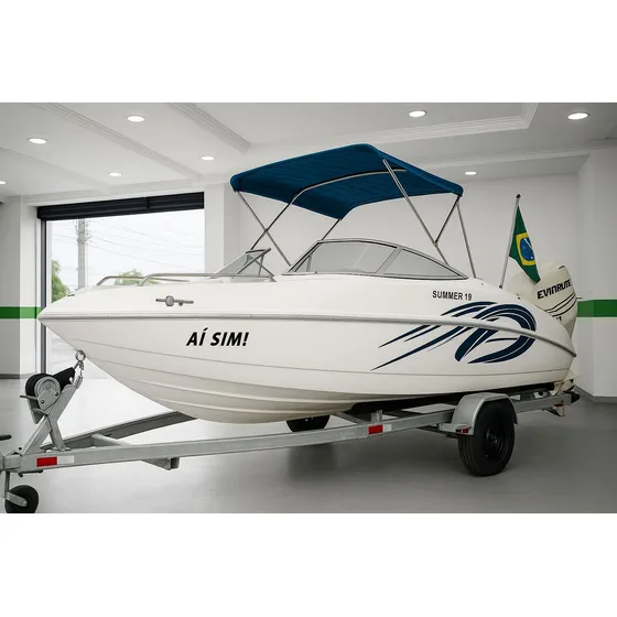 Lancha Real Summer 19 Nao Phanton Triton Focker 2004