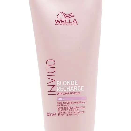 Wella Invigo Blonde Recharge Acondicionador Silver 200ml