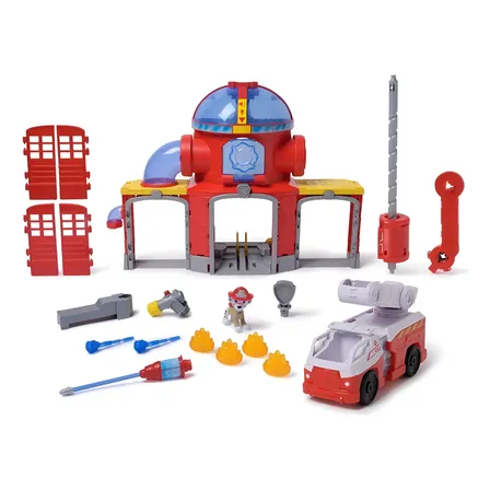 Playset Estacao Com Fire Rescue, Patrulha Canina, Sunny