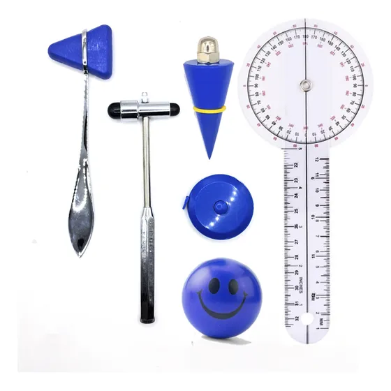 Kit Martillos Neurologicos Cinta Metrica Goniometro