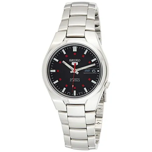 Seiko Hombre 5' Japanese Reloj Automático De Acero Guss8