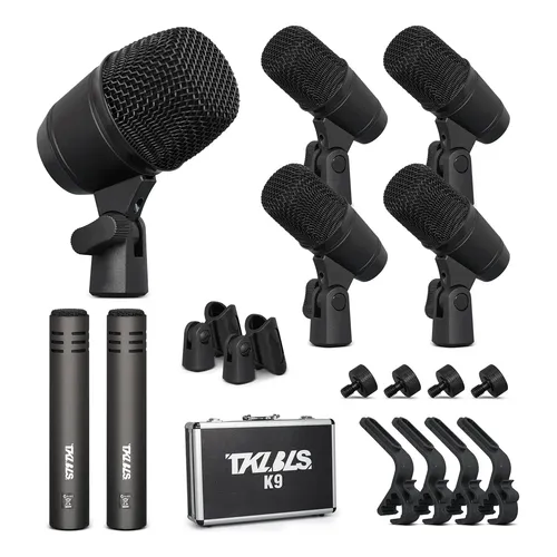 Microfone Condensador Kit 2 Unidades Case Samson C02 Sac02 Prata