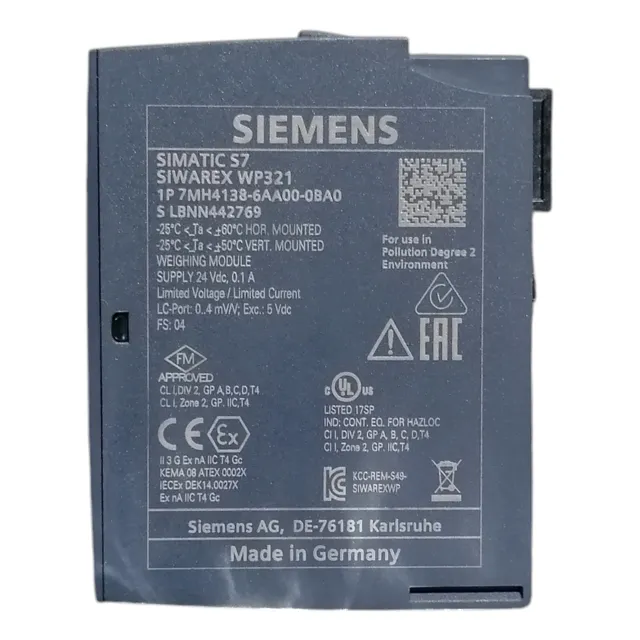 7mh4138-6aa00-0ba0 Siemens  Siwarex Wp321