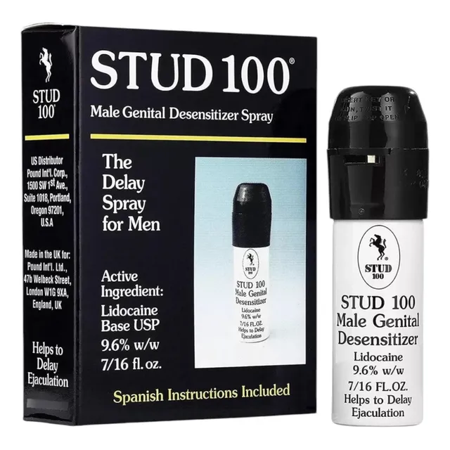 Stud 100 Lubricante Retardante De Eyaculació Spray Masculino