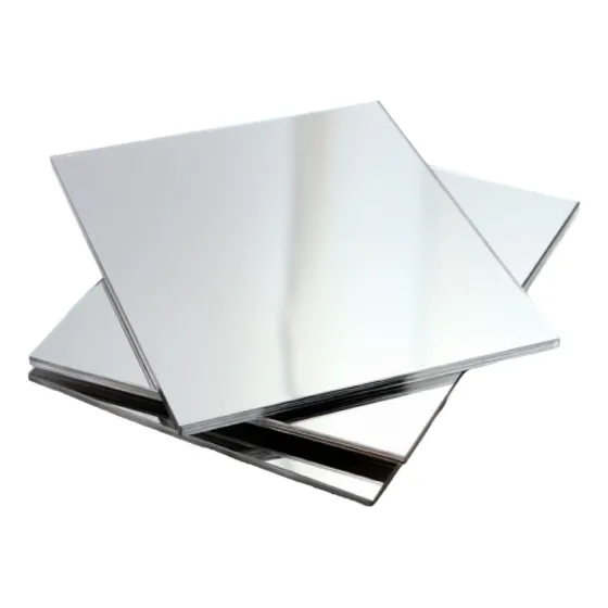 Placa De Acrilico Espejo Plata - 2mm Medida: 60x30cm
