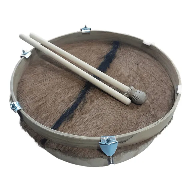Bombo Leguero Criollo Compacto (chato) 35cm En Belgrano