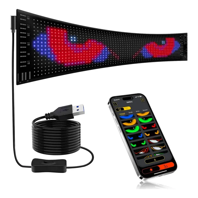 Pantalla Led Flexible  Lámpara De Ojos