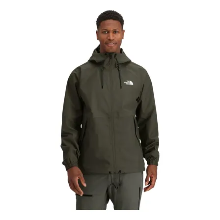 Jaqueta Masculina The North Face Antora Rain Hoodie New Taupe Green L Lisa