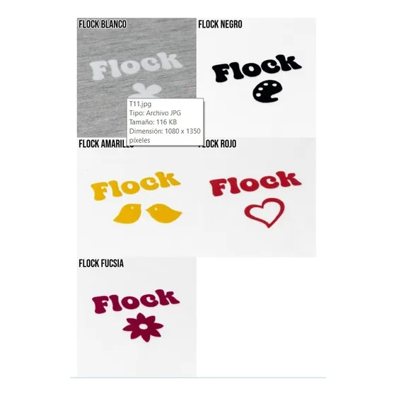 Vinil Textil Flock - Gamuzado De 50 X 100 Cm