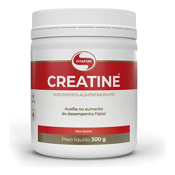 Creatina Creatine 300g Vitafor Monohidratada - Original