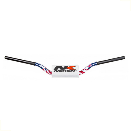 Manubrio Neken Motocross Fat Bar Usa Flag Made In France Manubrio Neken Motocross Fat Bar Usa Flag Made In France