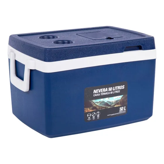 Cooler 50 Litros Azul
