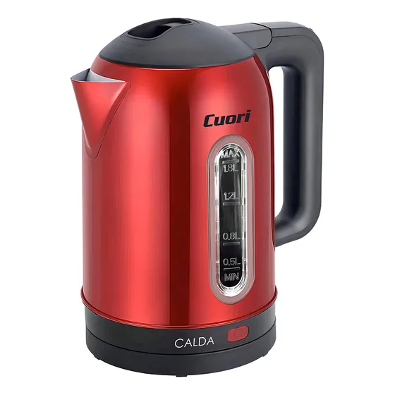 Jarra Eléctrica Cuori Calda 1800ml Acero Inox.