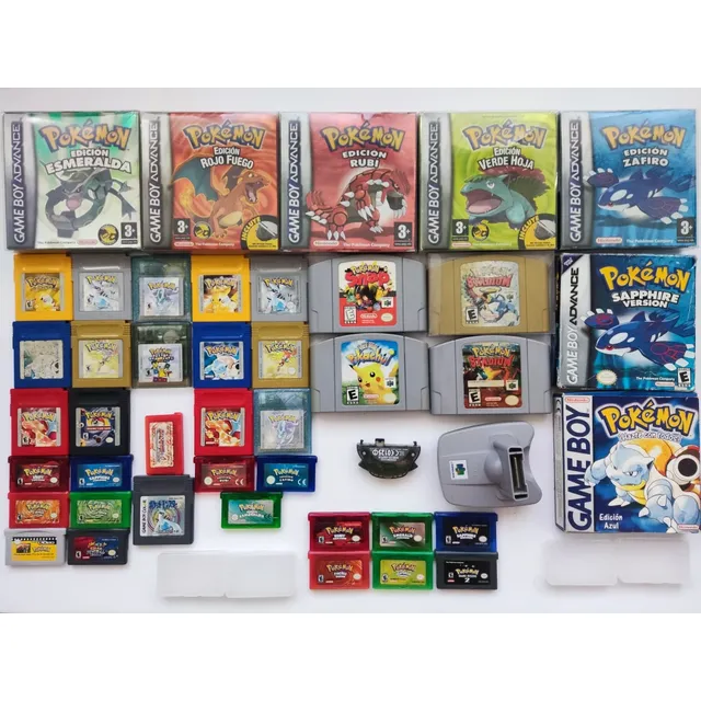 Juego Fisico Pokemon De Nintendo Ds Dsi 3ds Genuinos Y Gb
