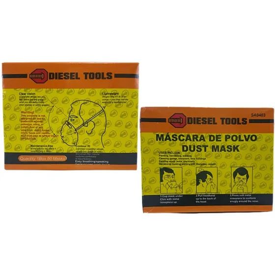 Mascarilla Tapa Boca Anti Polvo Desechable