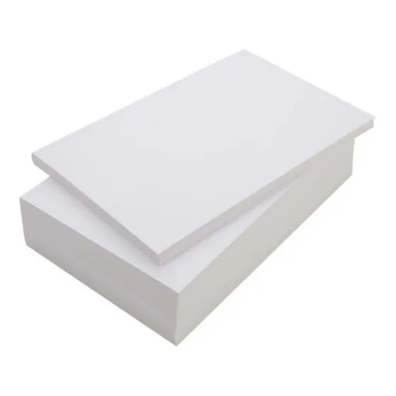 Cartulina Blanca 160  Gramos *200 Unidades 21*43 Cms