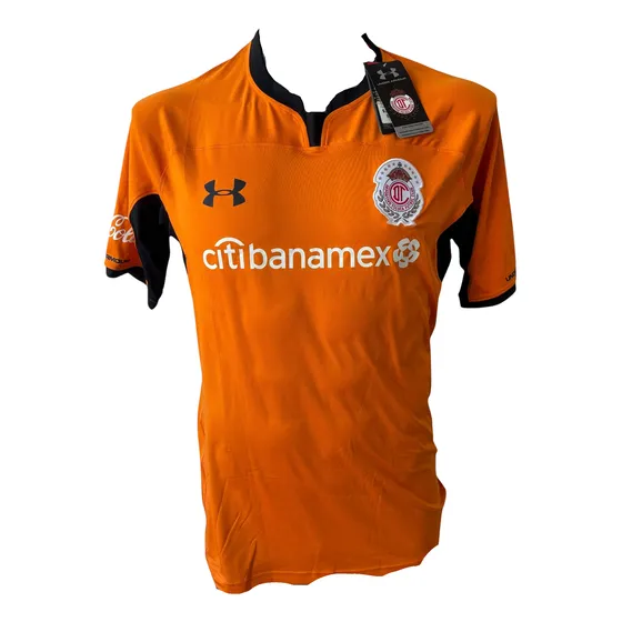 Jersey Toluca Version De Juego Under Armour 2018 Naranja
