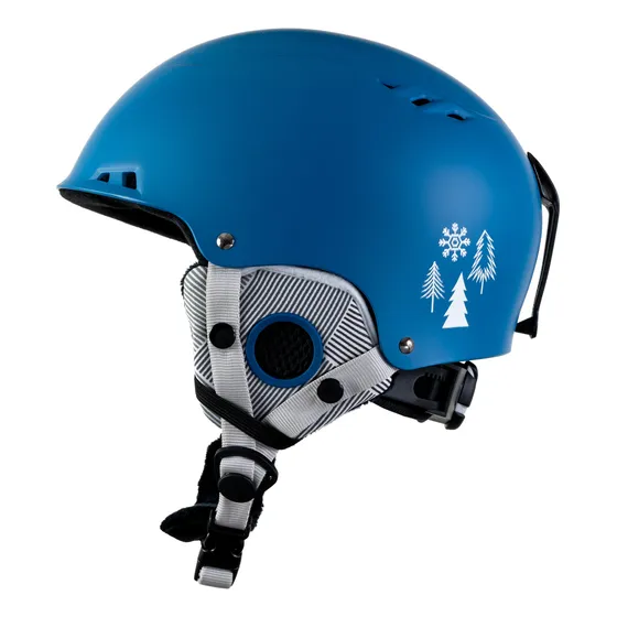 Casco Ski Snowboard Ombak Byron Azul Niño Regulable
