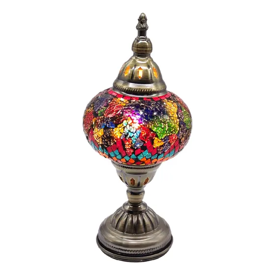 Lampara Turca Globo Grande - Velador Decoracion