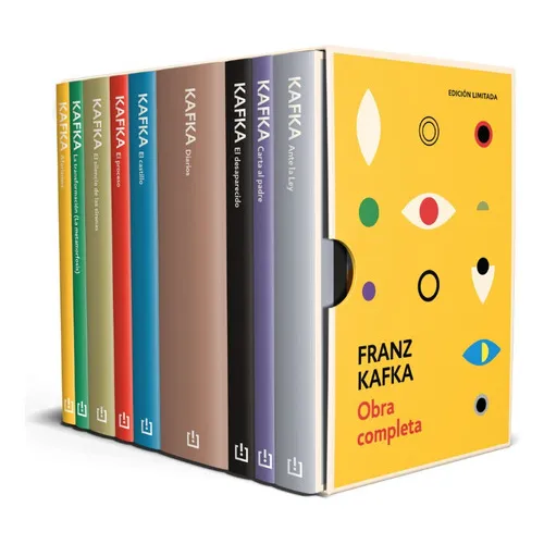 Franz Kafka Obra Completa Edición Limitada en Estuche Editorial Debolsillo Tapa Blanda en Español 2011