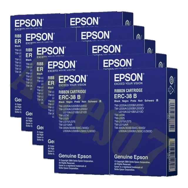 Paquete De 50 Cintas Originales Epson Erc-38b