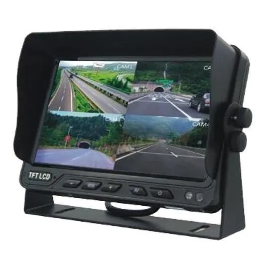 Monitor STK 7'' 16:9 800 x 480 px Preto