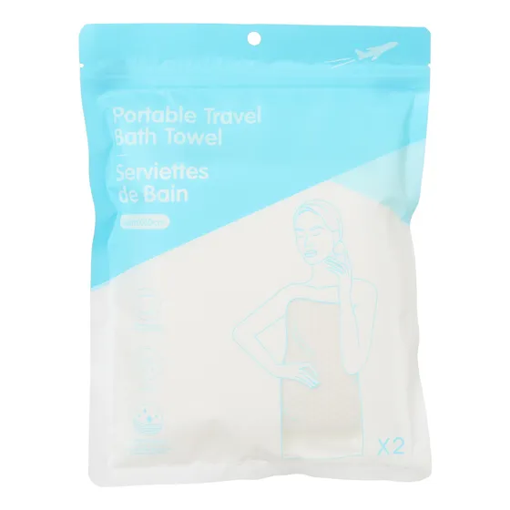 Toalla Baño Viaje 2pzs