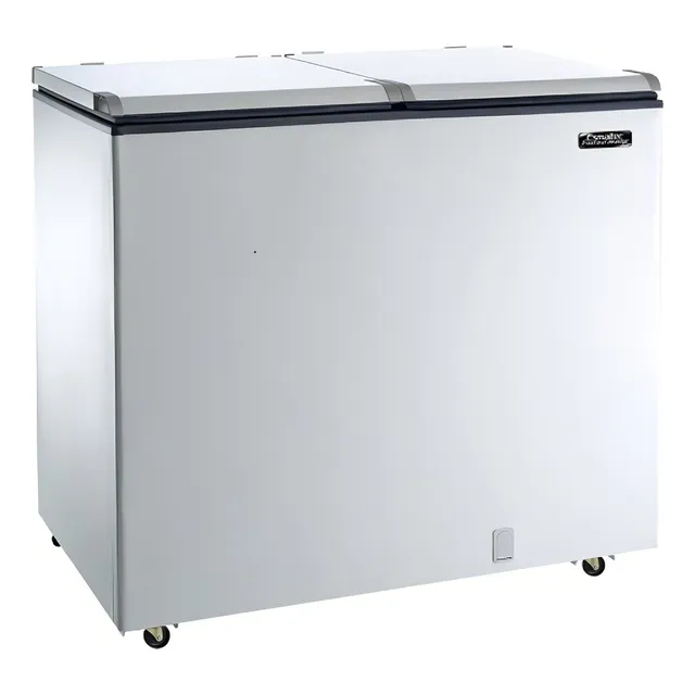 Freezer Horizontal Esmaltec 325 Litros Ech350 | Porta Cega, Cor Branco 220v