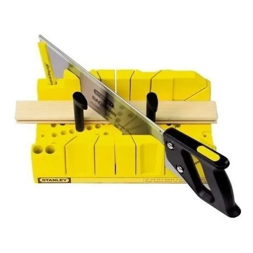 Inglete Con Serrote Caja Plastico Juego 2 Pz Stanley 20600