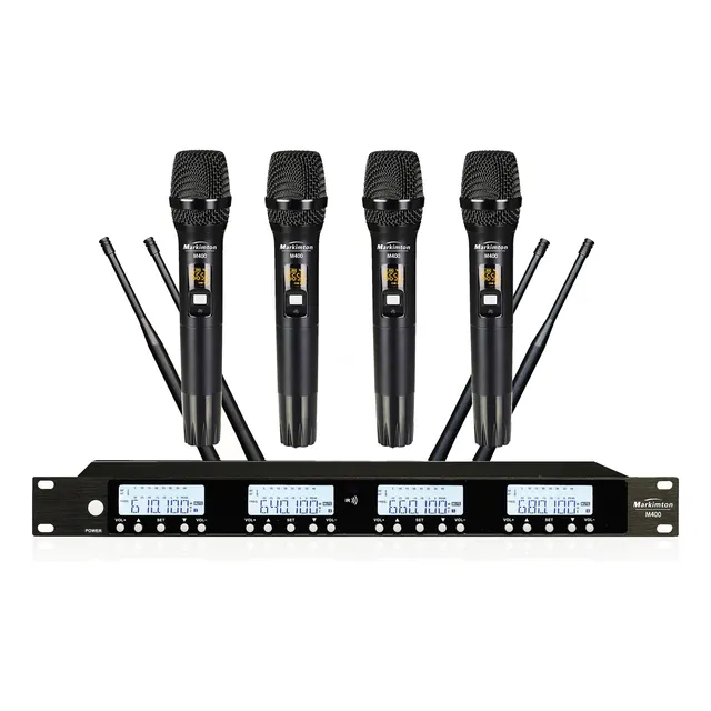 Micrófonos Inalámbrico Professional M400 Dinámico Cardioide 