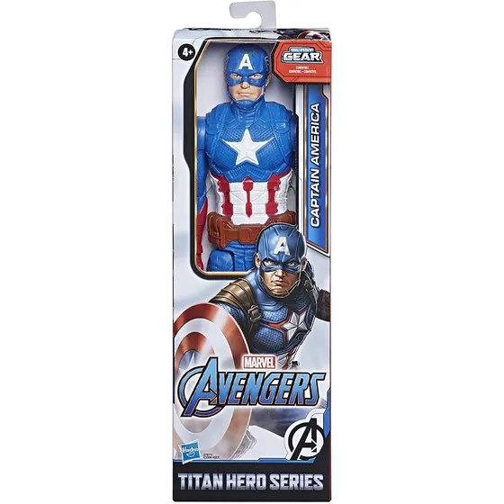 Titan Hero Series - Capitán America - Power Fx - Hasbro