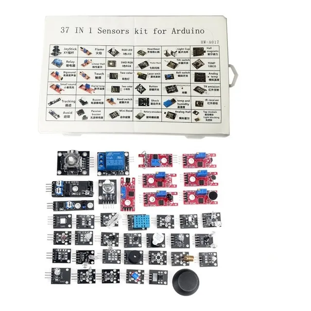 Kit De 37 Sensores Con Caja Cdmx Electrónica
