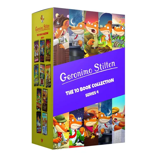 Libro: Geronimo Stilton: Colección De 10 Libros (serie 4) Ca