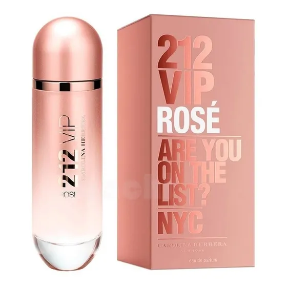 Perfume Carolina Herrera 212 Vip Rose 125ml Original