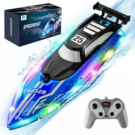 Lancha Rapida Rc Con Control
