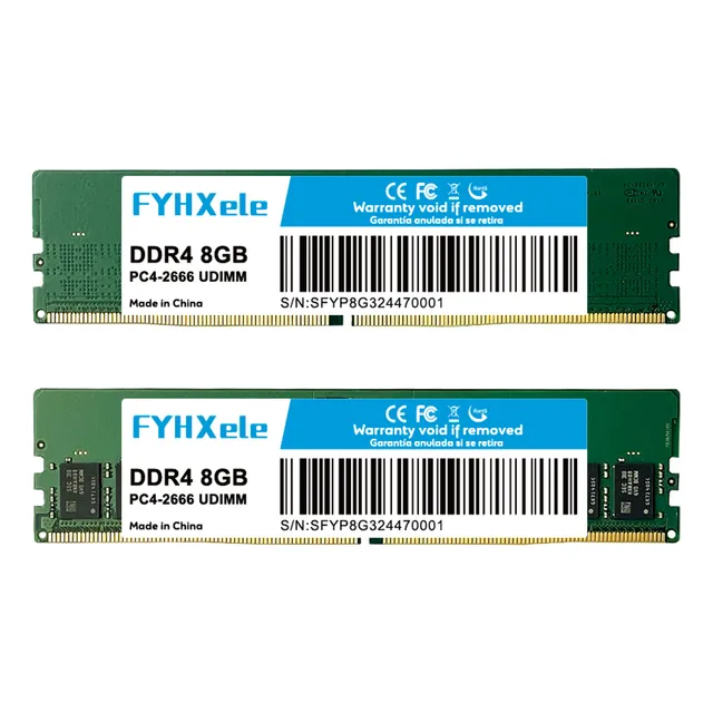 Memoria Ram Ddr4 1×8gb 2666mhz Udimm Pc4 Fyhxele